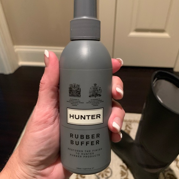 Burberry Check Panel Rain Boots Charcoal - Picture 9 of 12